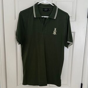 Christian Audigier Olive Polo Shirt